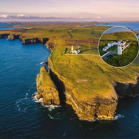 Loop Head Lighthouse Attendant'S Cottage Kilbaha Kültér fotó