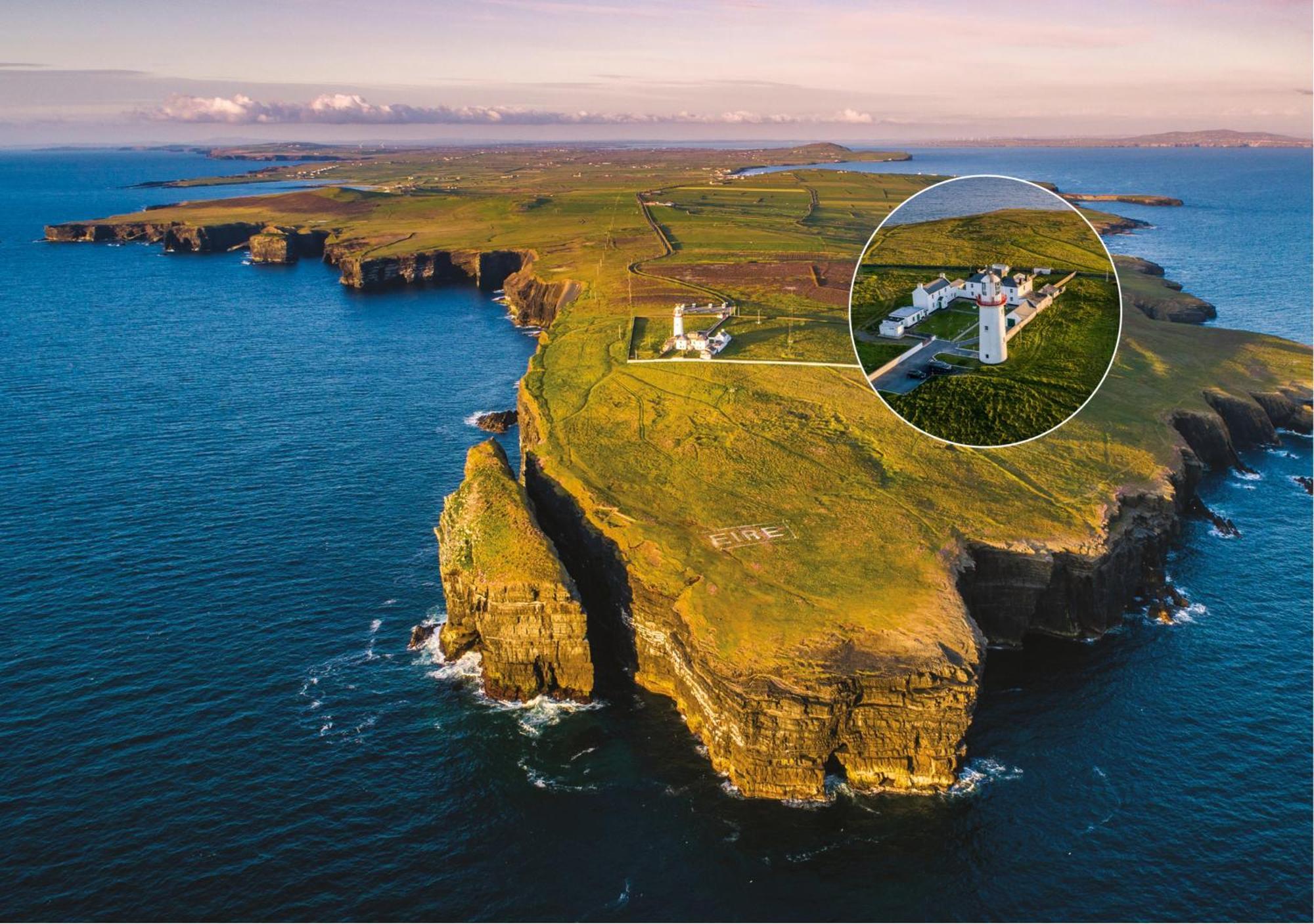 Loop Head Lighthouse Attendant'S Cottage Kilbaha Kültér fotó